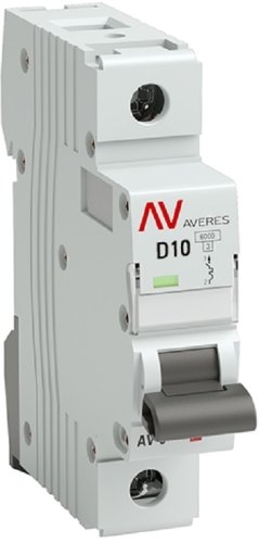 Выключатель автоматический EKF Averes AV-6 1п 10А D 6кА картинка